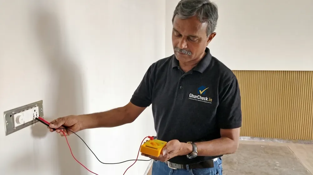 Comprehensive electrical safety audit and voltage check - GharCheck