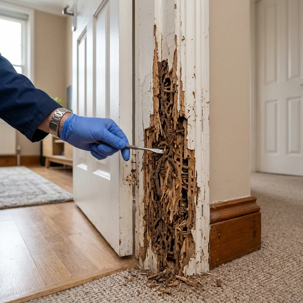 Termite infestation and woodwork damage detection - GharCheck